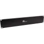 Getfort 2U slijepa ploča za 19 inch rack ormare - crna