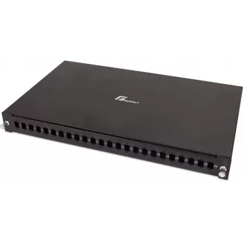 GETFORT GF-FO02-SX 24-portna SC simplex optička patch ploča 1U 19 inch za montažu u ormar s kliznim vodilicama