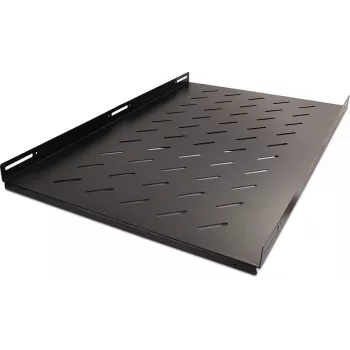 Getfort 100cm fiksna rack polica 1U 19 inch crna 80kg