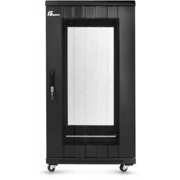 GETFORT 19 inch 22U samostojeći rack ormar 600x800mm perforirana vrata crni
