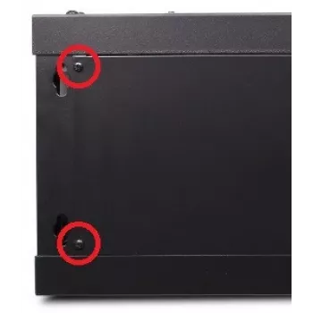 GETFORT ECO v2 19 inch 4U 600x450 zidno rack kućište crno