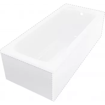 DEANTE Prizma Bathtub Panel 140-170 cm - Short Side