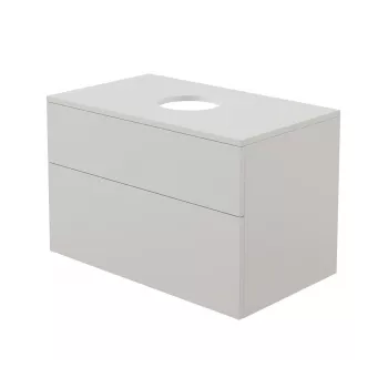DEANTE CREA umivaonički ormarić s pločom umivaonika 600x450x570 mm bijeli MDF/keramika