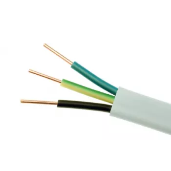 ELEKTROKABEL YDYp 3x1,5mm2 plosnati kabel za napajanje 450/750V 100m, bijeli