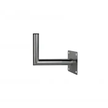 CORAB USL-48/250AL kutni zidni nosač za 48mm stup, 250mm doseg, aluminij, srebrni