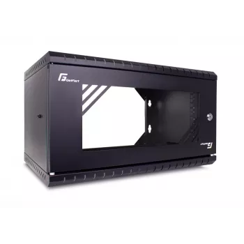 GETFORT ECO v3 19 inch 4U 520x340 zidni rack ormar crni
