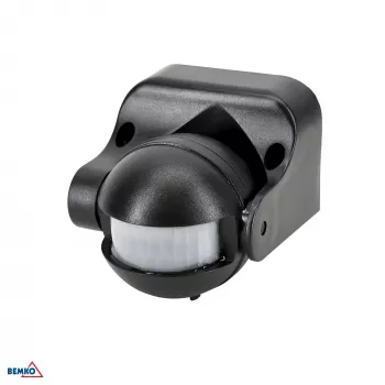 BEMKO PIR senzor pokreta 1200W 180° crni