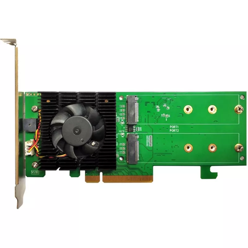 HighPoint SSD7202 NVMe RAID kontroler za pohranu
