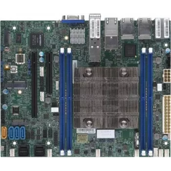 Supermicro SuperServer 5019D-4C-FN8TP 1U Rackmount Server, Intel Xeon D-2123IT 4C/8T 2.2GHz, 4x 3.5 inch Hot-Swap Bays, Dual 10G SFP+ & 10GBASE-T, 200W PSU