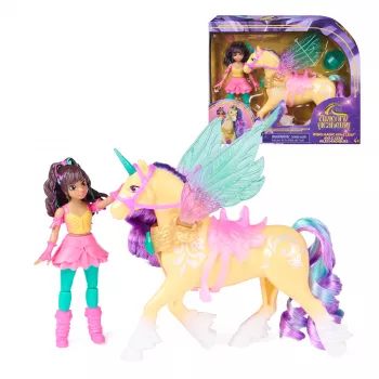 SPINMASTER Unicorn Academy Wing Magic Ava & Leaf set za igru
