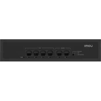Imou SF106P 6-portni PoE+ switch (4x PoE, 2x uplink, 60W budžet)