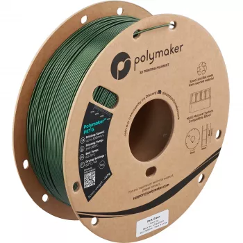 Polymaker PETG filament za 3D printere, 1,75 mm, 1 kg, Dark Green (PB05016)