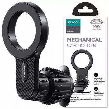 Joyroom JR-ZS355 MagSafe magnetski držač za auto za iPhone, kopča za ventilaciju, crni