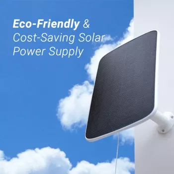 EZVIZ EB3 3MP bežična IP kamera sa solarnim panelom, USB-C, noćni prikaz u boji, dvosmjerni audio, IP65, 5200mAh baterija