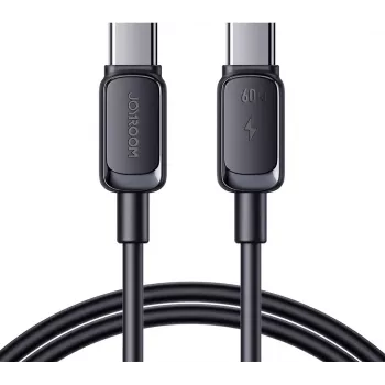 Joyroom USB-C na USB-C kabel za brzo punjenje S-CC100A141B 120cm 60W 5A crni