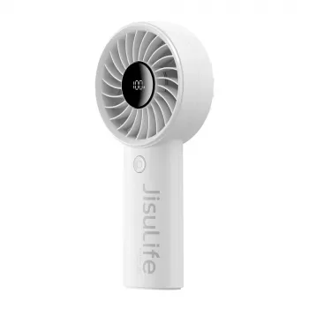 JISULIFE ručni ventilator Life4 3600mAh prijenosni USB ventilator, sivi