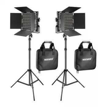 NEEWER 660 Bi-Color LED video svjetlo set (2 lampe, 40W, 3200-5600K)