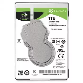 Seagate BarraCuda 1 TB interni tvrdi disk 2,5 inch SATA III 5400 RPM 128 MB cache (ST1000LM048)