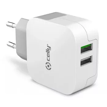 CELLY putni punjač Turbo 2USB 3,4A