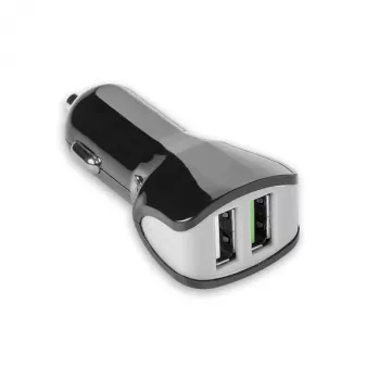 CELLY TURBO auto punjač 2 USB 2,4A crni