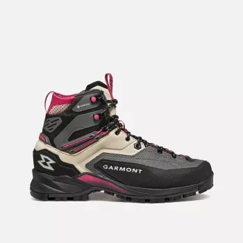 Garmont Akron Mid GTX ženske planinarske cipele, sivo-malinaste, veličina 40