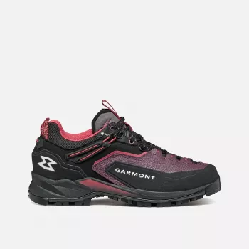 Garmont Akron GTX ženske prilazne cipele, sivo-mineralno crvene, veličina 37