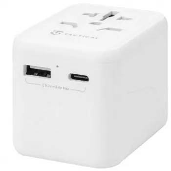 Tactical PTP Travel 12W adapter bijeli