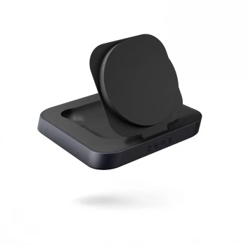 ZENS magnetski punjač za noćni ormarić - 20W bežični stalak za punjenje za iPhone i AirPods (crni)