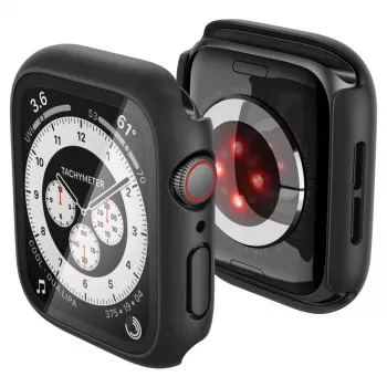 Spigen Thin Fit 360 futrola za Apple Watch 4 / 5 / 6 / SE 1 / 2 / 3 (44 mm), crna