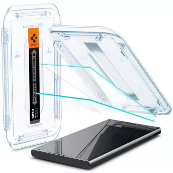 Spigen Glas.tR EZ Fit kaljeno staklo zaštita zaslona za Samsung Galaxy S24 Ultra - 2 komada
