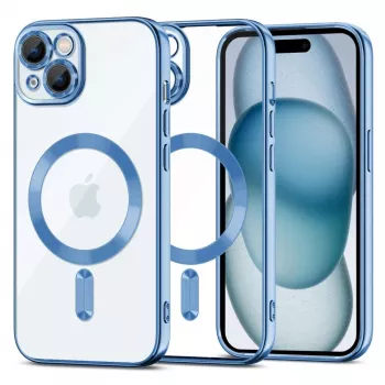 Tech-Protect Magshine MagSafe maska za iPhone 15 Sky Blue