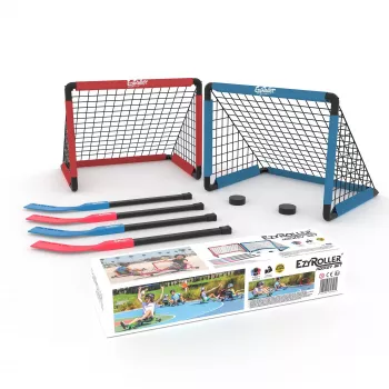 EzyRoller EZ-HOCKEY set za 4 igrača (golovi, palice, pakovi)
