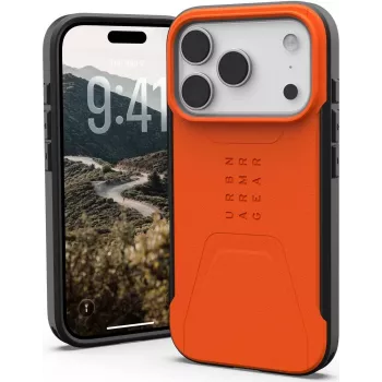 UAG Civilian MagSafe maska za iPhone 17 Pro, narančasta