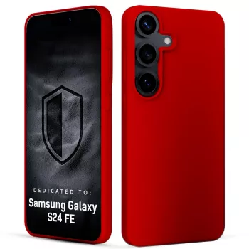 3MK PROTECTION Samsung Galaxy S24 FE - 3mk Hardy Mellow Case crvena