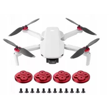 SUNNYLIFE zaštitne navlake motora za DJI Mavic Mini 2 / Mini SE (pakiranje od 4) - crne