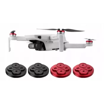 SUNNYLIFE zaštitne navlake motora za DJI Mavic Mini 2 / Mini SE (pakiranje od 4) - crne