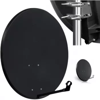 CORAB COR-800SAE-C 80 cm offset satelitska antena, antracit