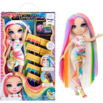 MGA Rainbow High Hair Chalk & Style lutka - Amaya Raine