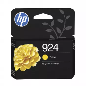 HP 924 žuta originalna tintna patrona (4K0U5NE#30B) - 300 stranica, na bazi bojila