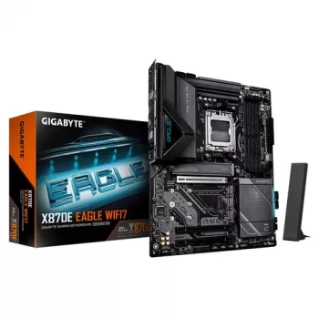 GIGABYTE X870E EAGLE WIFI7 AM5 ATX matična ploča, DDR5, USB4, Wi-Fi 7, 5GbE, 4x M.2
