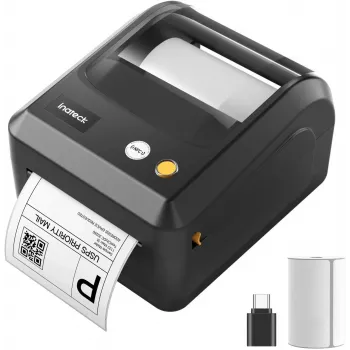 Inateck PR50 termalni pisač naljepnica, 203 DPI, 170 mm/s, USB i Bluetooth, crni