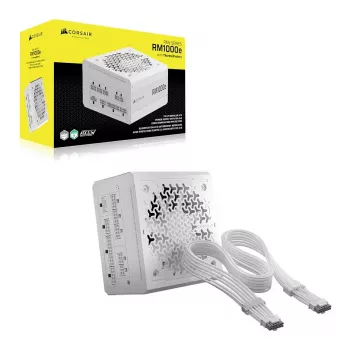 CORSAIR RMe White Series RM1000e 2026 Cybenetics Platinum Certified 1000W Fully Modular ATX 3.0 Power Supply
