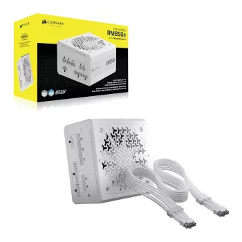 CORSAIR RMe White Series RM850e 2026 napajanje 850W, potpuno modularno, ATX, Cybenetics Platinum