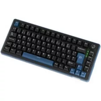 Ducky OK-M 75 mehanička gaming tipkovnica, 75% raspored, hot-swappable KTT Tactile prekidači, RGB osvjetljenje, ISO, crna