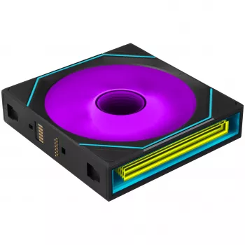 Lian Li UNI FAN SL-INF FLEX Wireless ARGB Reverse Blade 120mm Fan - Black