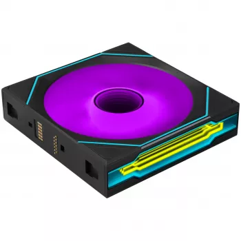 Lian Li UNI FAN SL-INF FLEX Wireless ARGB Reverse Blade 120mm Fan - Black