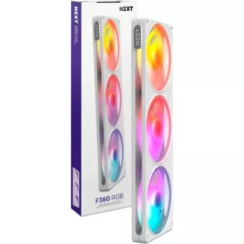NZXT F360 RGB White 360mm All-in-One Liquid CPU Cooler