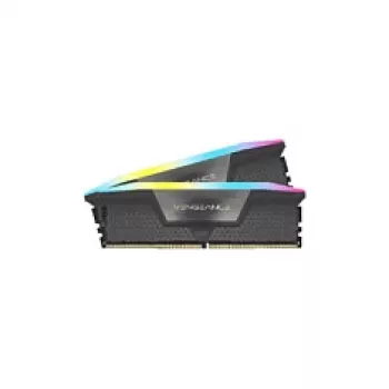 CORSAIR Vengeance RGB sivi 32GB (2x16GB) DDR5 6000MHz CL38 AMD EXPO komplet radne memorije