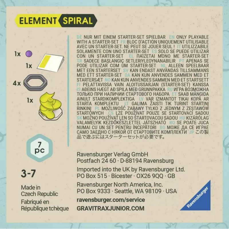 Ravensburger GraviTrax Junior element spirala