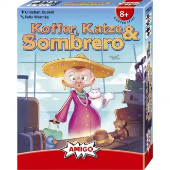 AMIGO Koffer, Katze & Sombrero dječja igra Memory